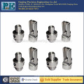 Various size cnc turning stainless steel nuts mechanical parts